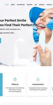 More Dentistry Website Templates